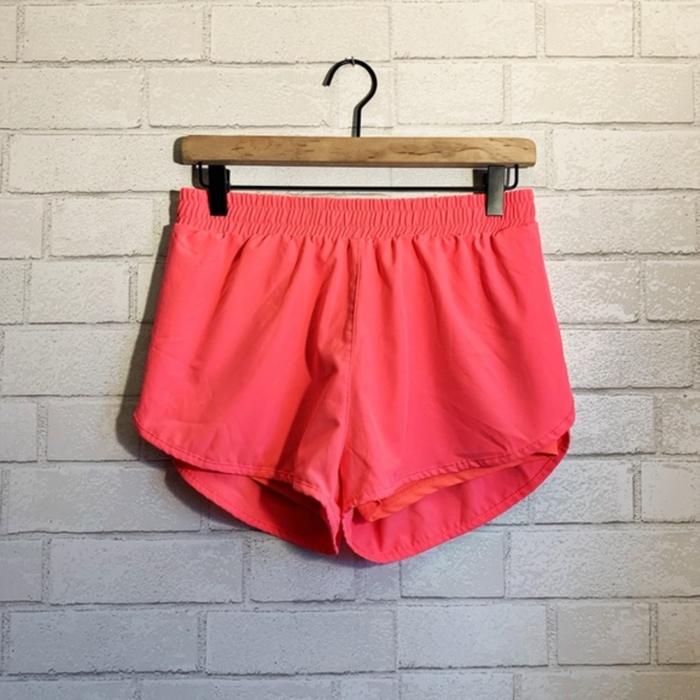 SHEIN Neon Hot Pink Stretchy Athletic Shorts Lightweight Relaxed Fit M/6